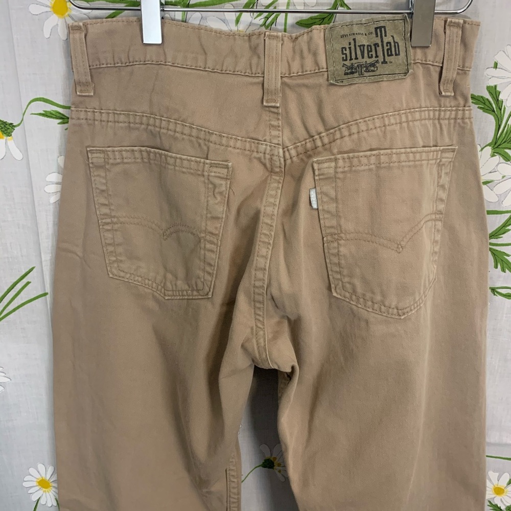 ⭐️ RARE ⭐️ LEVIS Silver Tab Guys Fit Khakis - Picture 7 of 8